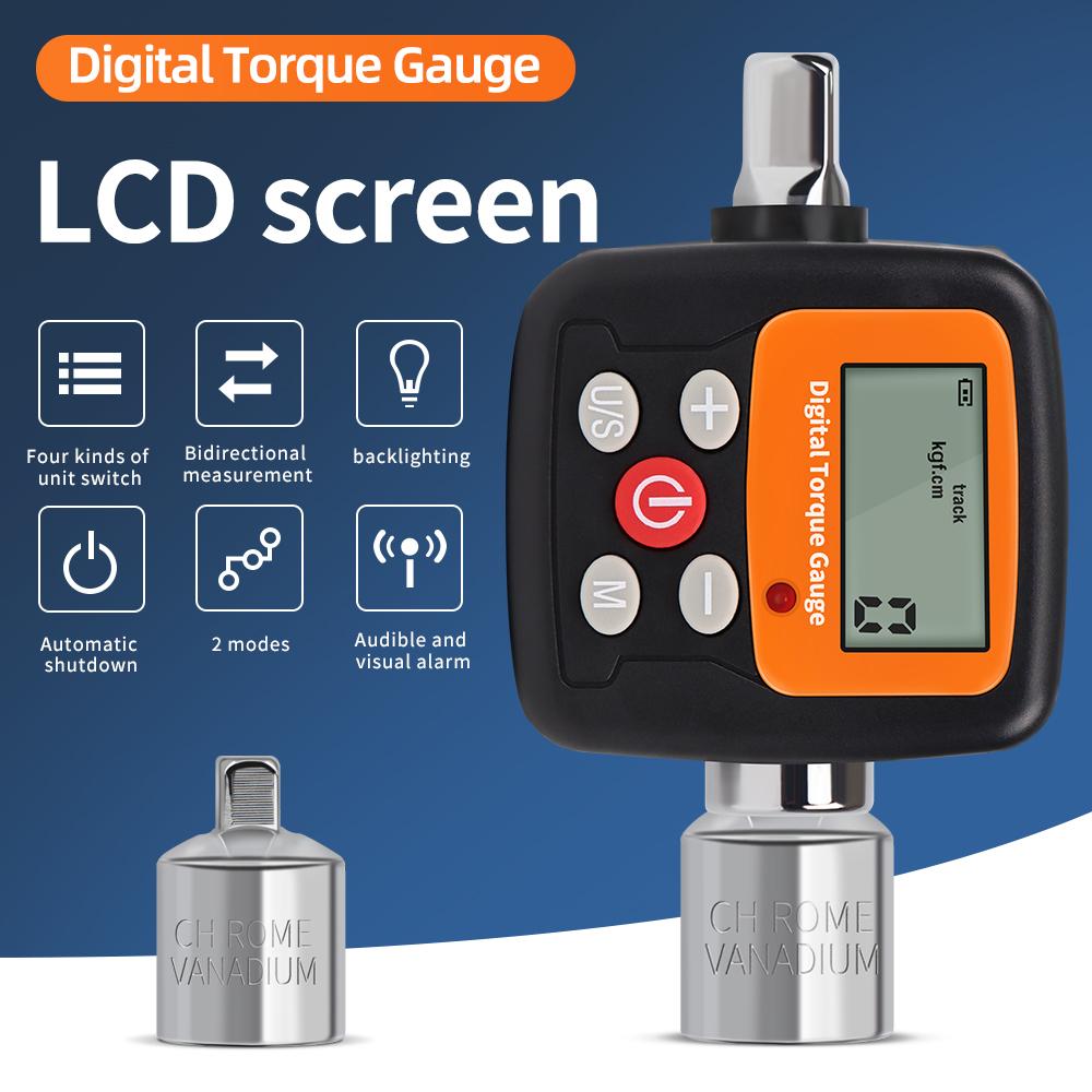 

Adjustable Torque Tester ANCG With Torque Adapter Digital Torque Meter Wrench Head Bike Set Car Repair Bicycle ANCG 4-135
