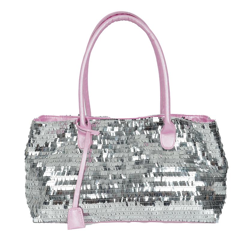 Sequined Underarm Shoulder Evening Tote Bags For Women Shiny Big Capacity Shopper Totes Nightclub Party Luxury Designer Handbags