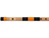 TreegoArt Professional Indian Musical Instrument Home Decorative Tuned Natural PVC Fiber C Type Flute - 19 Inches Length Flute