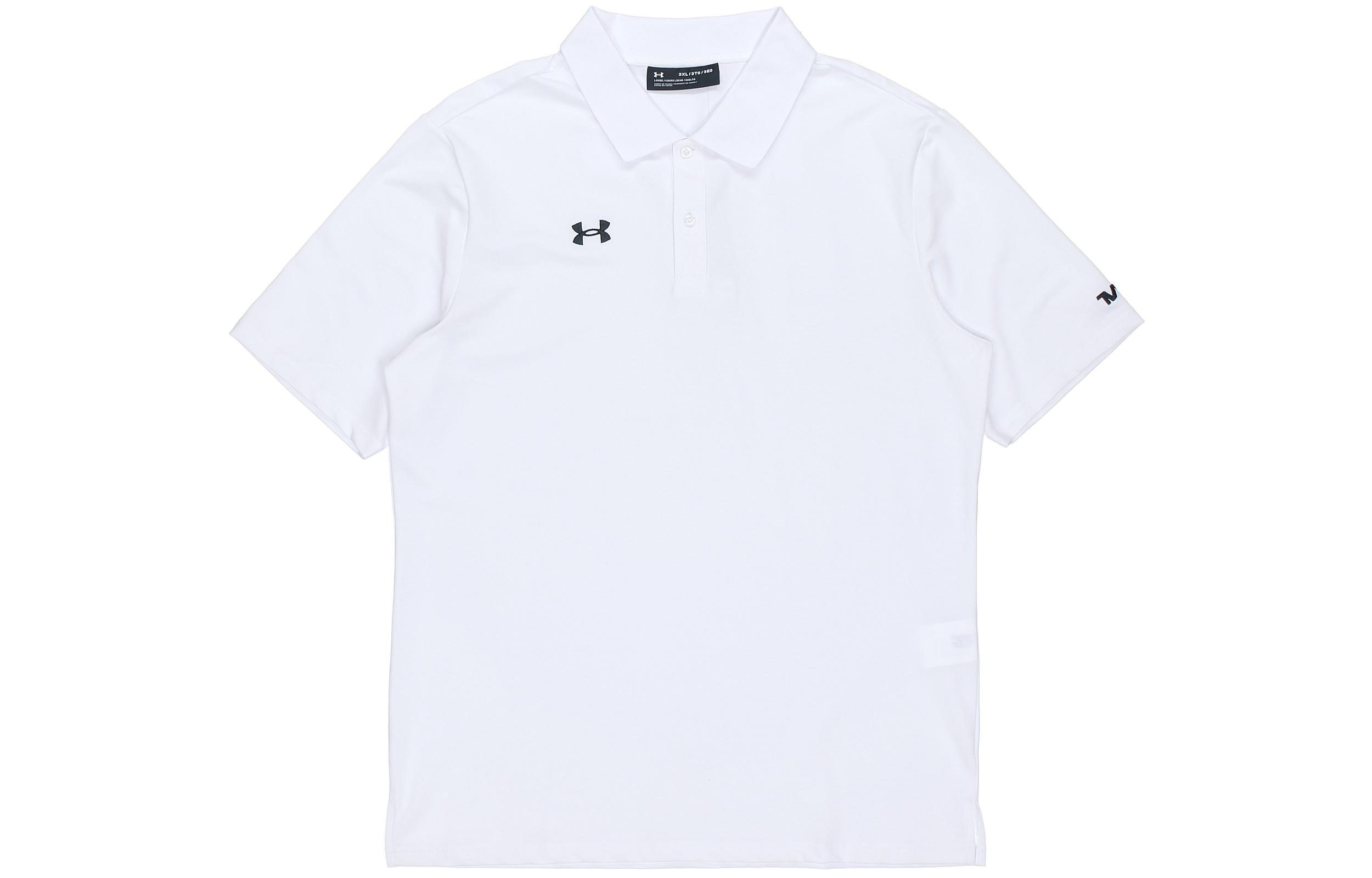 Under Armour Polo Shirt Men s White 21500536-100 XXXL