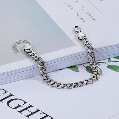 Korean Version of Fashion Temperament Bracelet Simple Men and Women Couple Retro Imitation Thai Bracelet Niche Design Jewelry