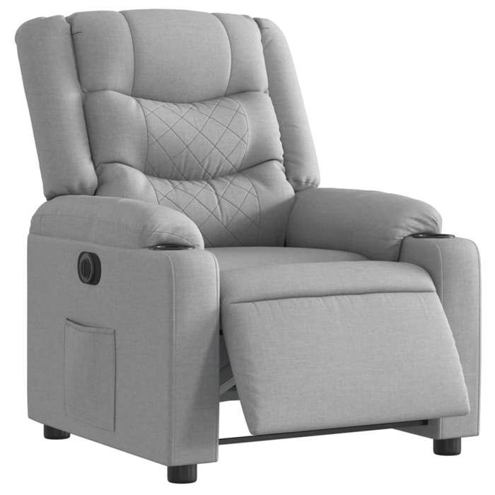 VidaXL Electric Recliner, Relaxation Chair with Adjustable Backrest and Footrest, Living Room Seat Room of 3206567