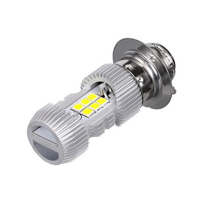 Phare LED HADUDU Ultra Lumineux P15D, PH7, Pour Motos, Commutation Hi/Lo, AV/DC9V-80V, 10W, Lumière