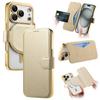 For iPhone 17 Pro Max 5G Luxury Case RFID Leather 360 Protect LENS Detachable 2IN1 Wallet Funda iPhone 17 Pro iPhone17 Air Cover