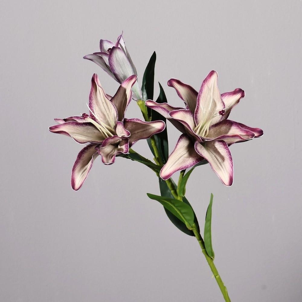 DIY Craft Artificial Flower Branch Real Touch Lifelike Simulated Flower Decor Handmade Plastic Floral Arrangement