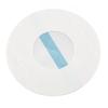 20 Pack Sensor Cover Adhesive Water Resistant Transparent Blue Stripe 9cm Diameter Round Shape Senso