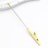 4/8Pcs Metal Wire Alligator Clip Memo Clips Metal Note Clips Long-Tailed Alligator Clamp Photo Holder Clip for DIY Card