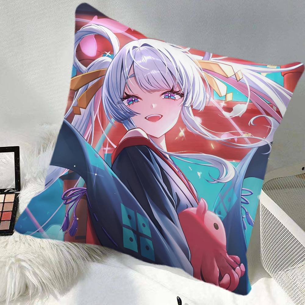 Cosmic Princess Kaguya Pillow Case Square Pillow Bedroom Sofa Leisure Comfort Cushion Car Home Decoration