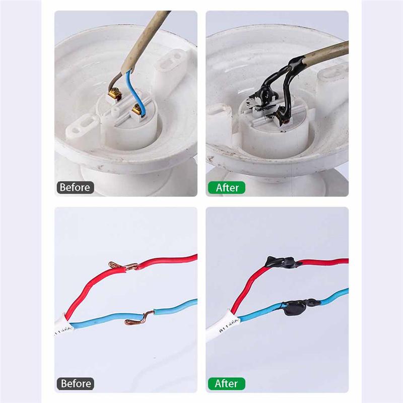 Liquid Electrical Tape Waterproof Sealant for Wires & Data Cables Insulating Flame Retardant Heat Resistant Anti-Leakage Flexible Rubber Coating