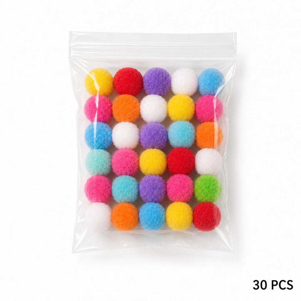 Plush Ball Shooting Gun Cat Toys Interactive Kittens Mini Pompoms Launcher Games Pet Accessories Supplies Indoor Cats Self Play