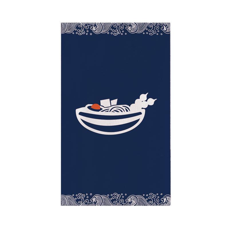 Japanese Sushi Restaurant Signboard Tea Room Kitchen Partition Door Head Curtain Flag Curtain Window Ramen Izakaya Short Curtain