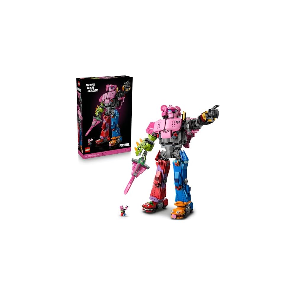 

LEGO Fortnite Pink Mech Toy Figure 77078 for Men and Women, Decorative Block for Birthdays and Collectibles