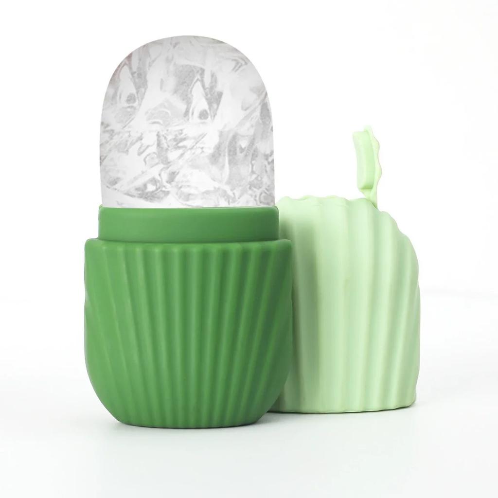 Ice Face Roller Facial Lifting Contouring Tools Silicone Ice Cube Trays Ice Globe Balls Eye Face Massager Beauty Skin Care Tools