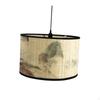 Bamboo Drum Lampshade for Ceiling And Table Use