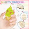 81624Pcspack Wooden Ice Cream Ornaments Multi Ice Cream Crafts For Kids Summer Party Decorations Diy Painting Gifts Supplies