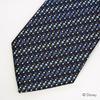 [Disney] Necktie (Three Circle Silhouette Micro Pattern) Necktie D50038 Navy
