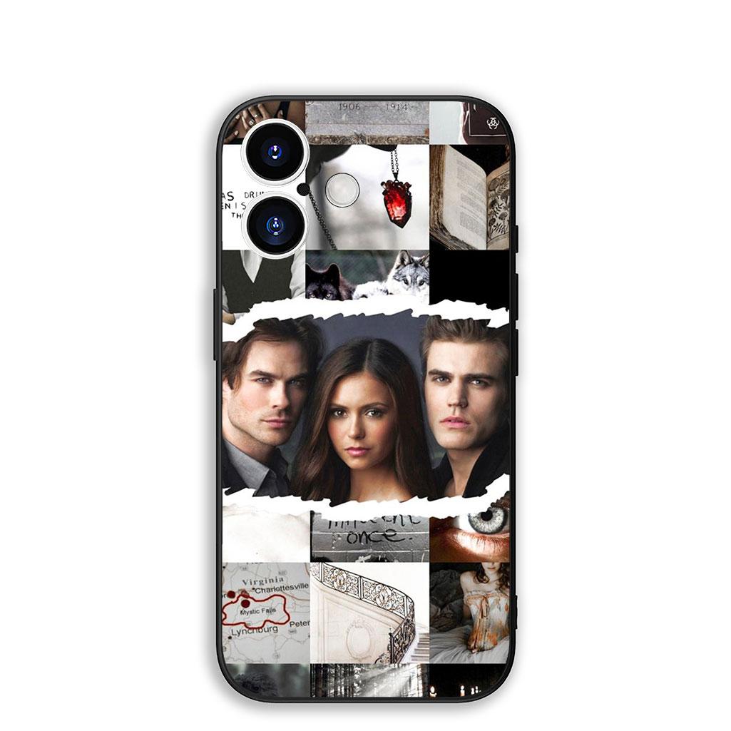 

Cover for Apple iPhone 16 15 14 11 Pro Max 6 7 8 Plus + SE2 SE3 SE 2022 2020 8+ Phone Case the Poster Vampires TV Diaries iPhone 14