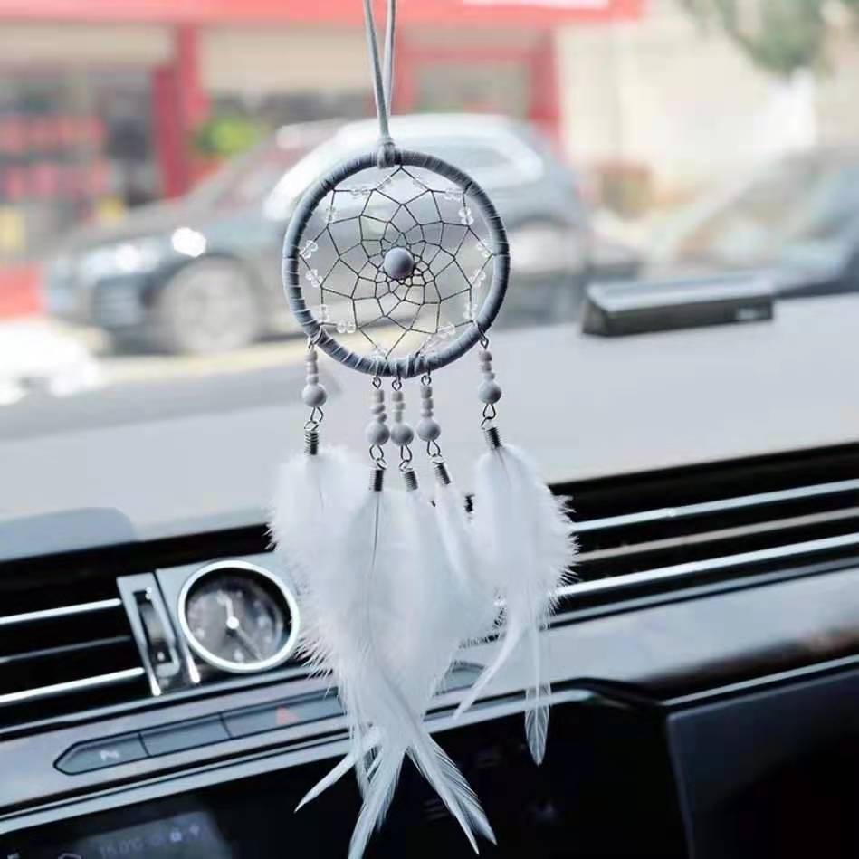 Dream Catcher Home Craft Pendant Girlfriend Birthday Gift Car Feather Pendant Feathers And Tassels Home Decoration Pendant