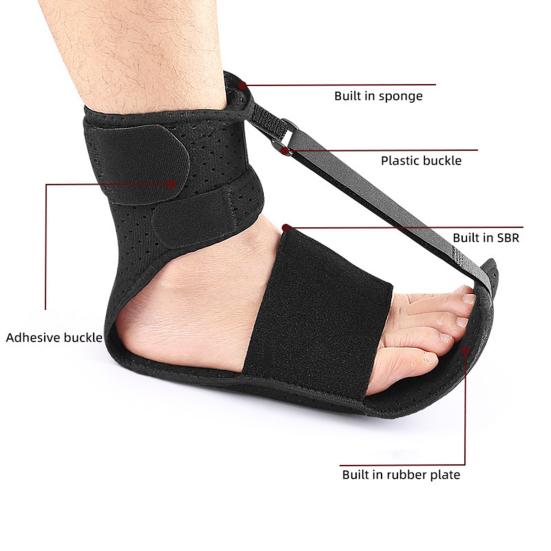 Plantar Fasciitis Night Splint Adjustable Breathable Women Men Adults Ankle Arch Support Stretch Boot Tendonitis Relief Sleeping Foot Drop Brace