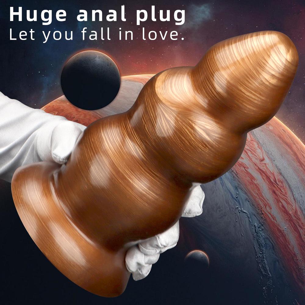 PVC Mixed Colors Large Butt Plugs Dildo Masturbator Sex Toys Fisting Big Dick BDSM 18+