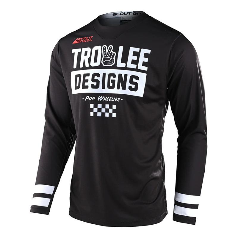 TROYLEE Neuer Downhill-Anzug Motorrad Offroad-Fahranzug Motorrad Reise Lokomotive Ausrüstung Ritter Schnelltrocknendes Anzug T-Shirt