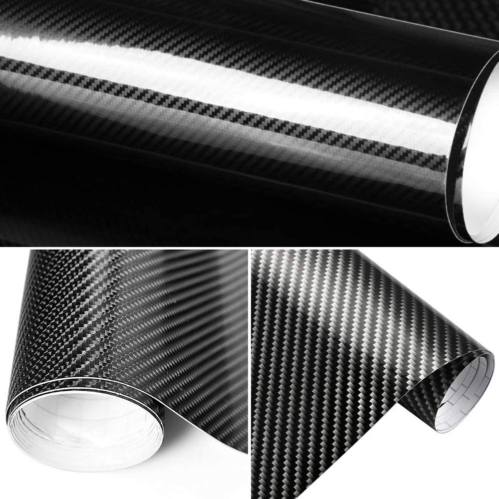5D Carbon Sheet Car Wrapping Film, 5 ft 9.8 x 7.9 inches (152 x