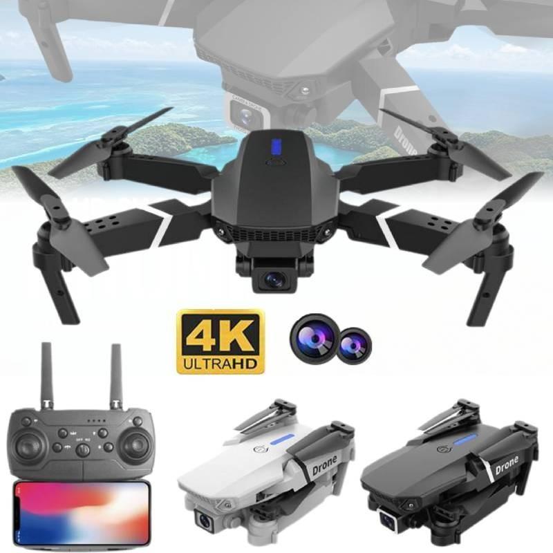 E88 Pro 4k Dual-Kamera Faltbare Drohne Fernbedienung Quadcopter Mit Handheld-Geschenkbox
