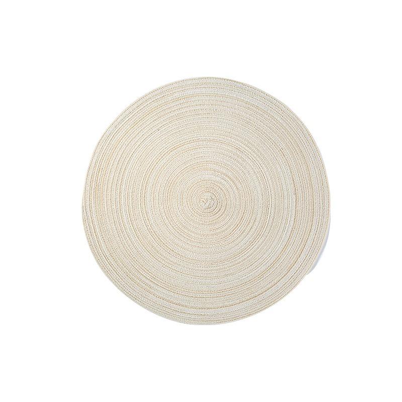 Simple placemat Thermal insulation and waterproof restaurant table mat Household cup mat Bowl mat Anti-scalding pot mat