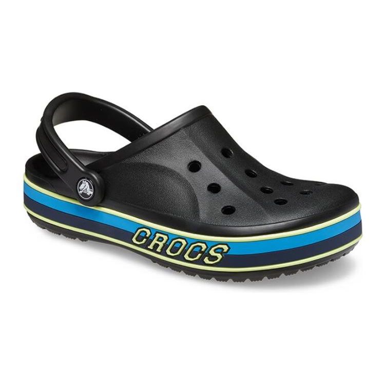 Crocs Comfortable Versatile Non-Slip Durable Childrens Sandals Kids Sandals Black 208321-0C4