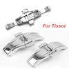 Klamra ze stali nierdzewnej do zegarka Tissot 1853 T035617 T035439 Klamry Pasek do zegarka Klamra motylkowa Solidna stalowa klamra