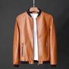 2021 Herren Slim Fit Lederjacke - Trendiger koreanischer Stil Herbstmantel