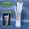 OEING Individually Wrapped Disposable Beverage Straws
