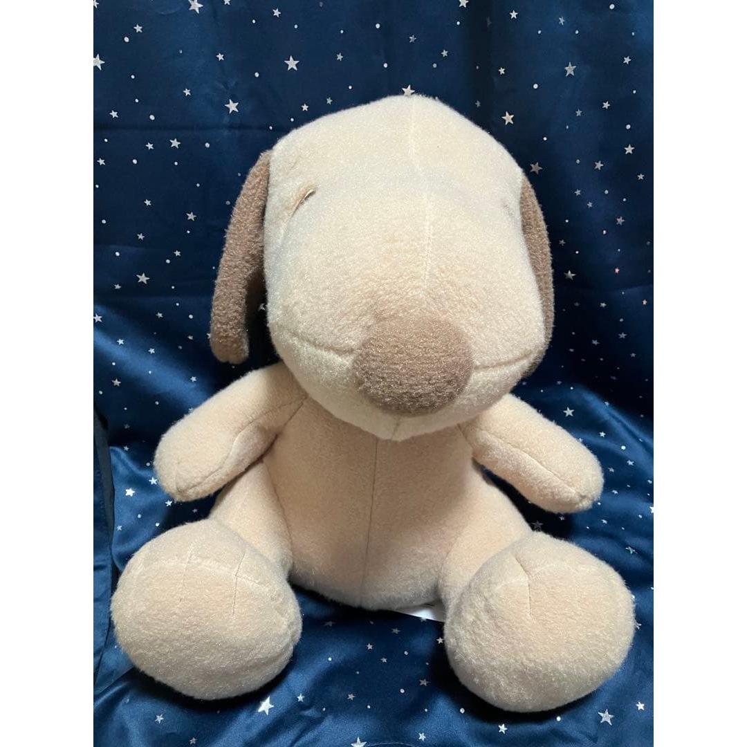 Snoopy Super Large Plush Toy Fluffy Brown