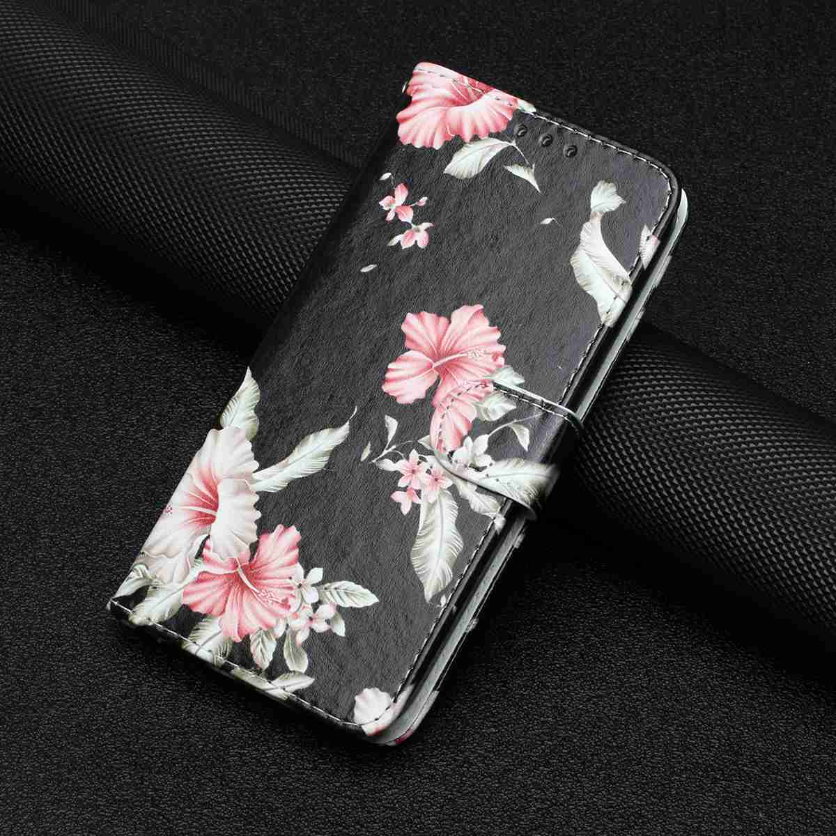 

Азалия Узор Ударопрочный Слоты для карт PU Кожаный Чехол-кошелек для iPhone,Samsung,Huawei,Xiaomi,Moto,Tecno,Google,Nokia,Oppo,ZTE,Blackview.. Honor 9A чёрный