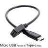 Micro Usb Female To Usb-C 3.1 Type-C Male Converter Cable Adapter Otg Connector