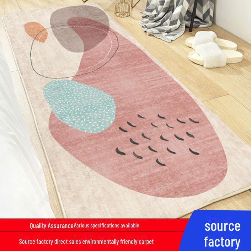 Cute Girl Tatami Floor Mat - Plush Carpet for Bedroom & Living Room