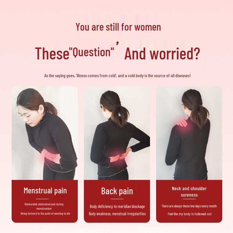 Mugwort Self-Heating Body Warmers - Large Size, 10-Pack for Menstrual & Cold Relief.