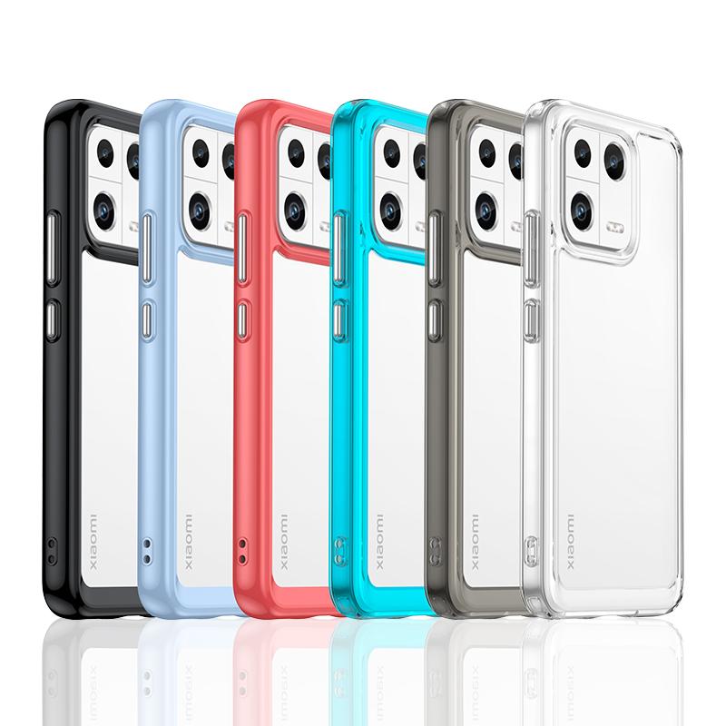 For Xiaomi 13 Clear Case Xiaomi 13 Cover Shell Capa Coque Hard Translucent Shockproof Phone Bumper For Xiaomi 13