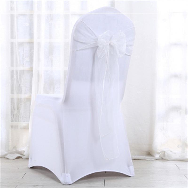 

Purple Organza Chair Sashes with Butterfly Design for Wedding Decor Custom