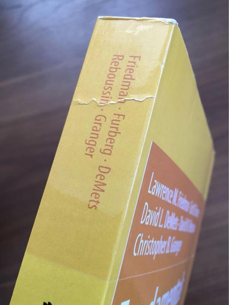 [USED] Fundamentals of clinical trials 5th ed.