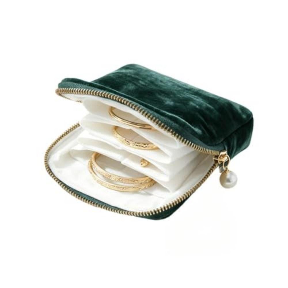 Multi-functional Jewelry Storage Bag Large Capacity Protective Pouch  For Bracelet Rings Earring