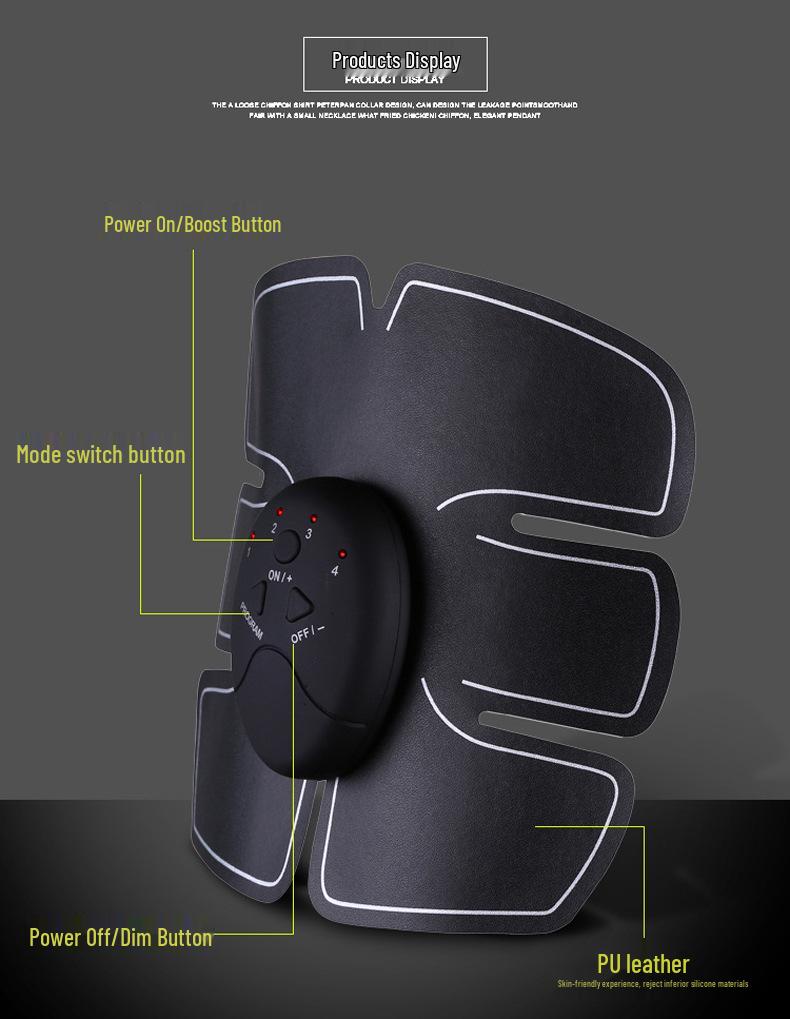 EMS Smart Abdominal Muscle Trainer and Massager - Waist Belt Fitness Device