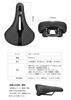 GORIX Suspension Bicycle Saddle with Thick High Perforated Comfortable Shock Spring Suitable for Road Cross Mountain and Mini Stylish Sports Saddle