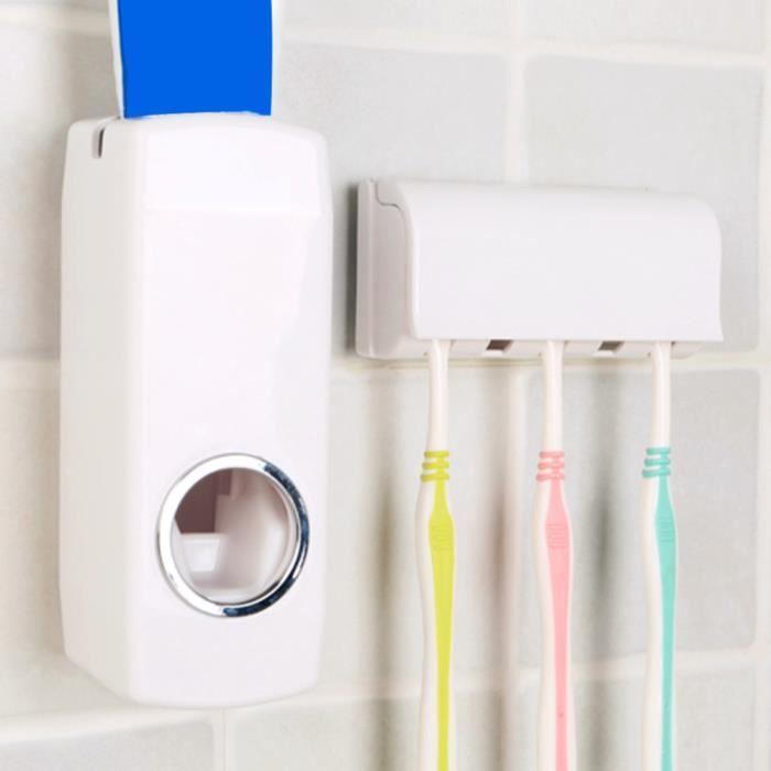 Toothpaste Dispenser - ICOCO - ZK900800 - Automatic - 5 Toothbrushes - White