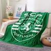 Sporting CP Print Flannel Blanket, High Quality Comfortable for All Seasons, Home Decor, Warmth and Comfort, Perfect for Christmas Gifts