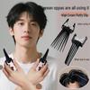 Natural Fluffy Root Styling Bangs Duckbill Clip for Men and Women