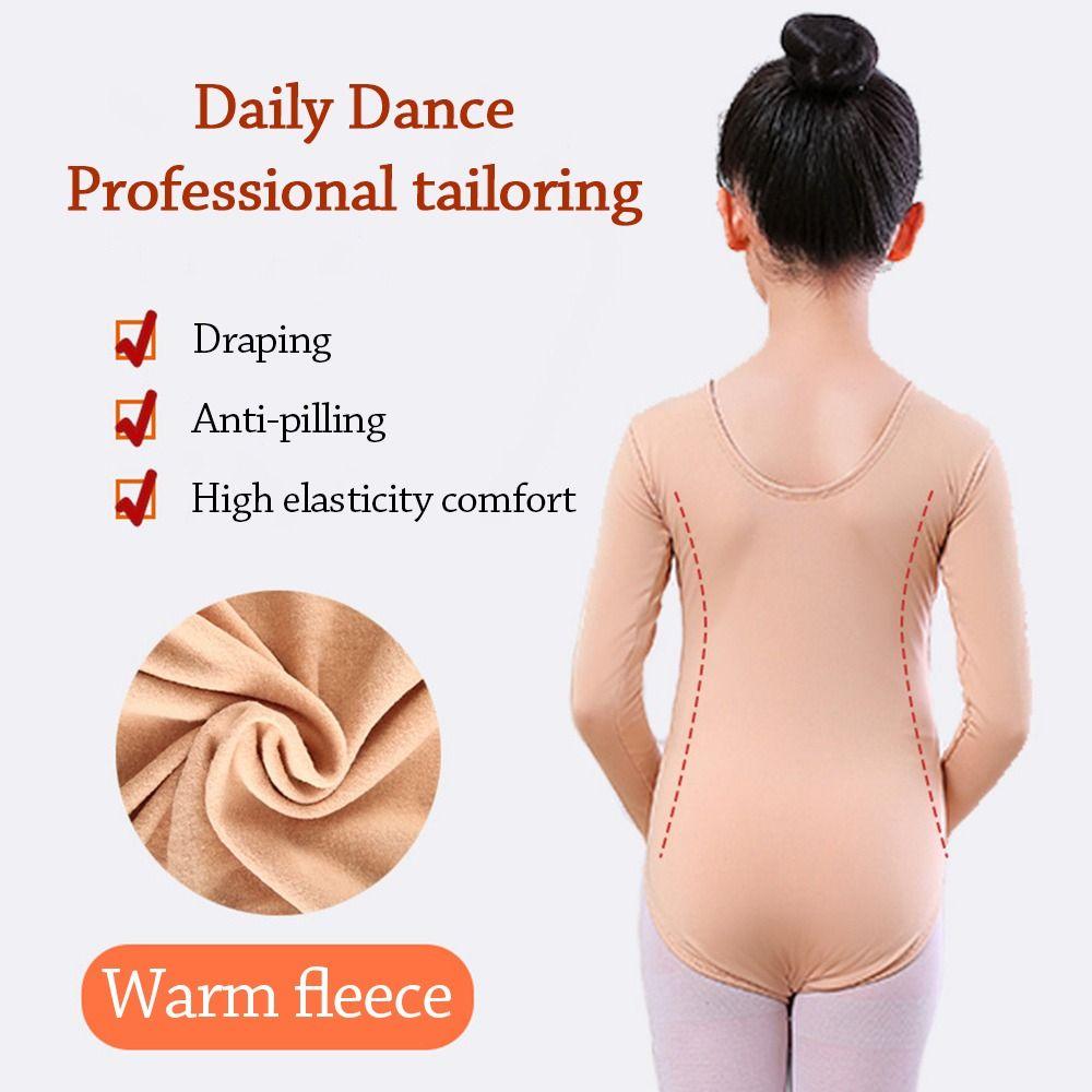 Warm Ballet Dance Thermal Underwear Winter Leotard Fashion Dance Leotard