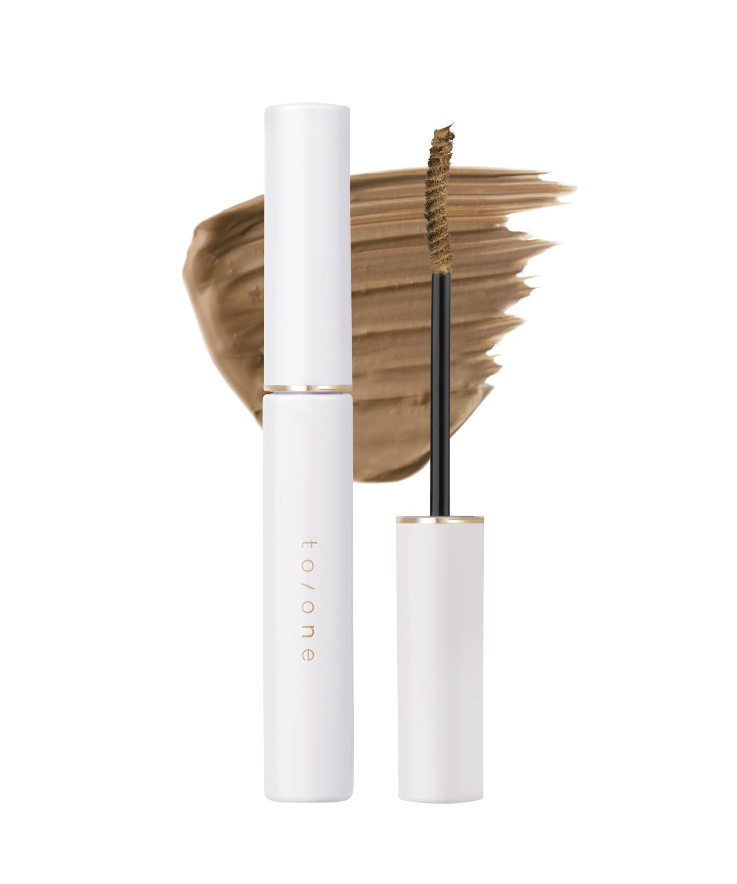 toone Nuance Color Mascara EX03 Milk Tea Beige - Color Mascara, Nuance Color Mascara, Curl Up, Beige Brown - Summer Collection 2024