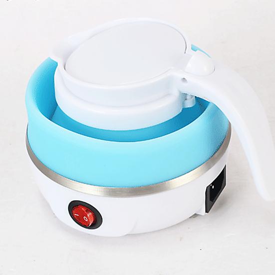 600ML Electric Kettle Foldable Space-saving ABS Camping Water Kettle for Home