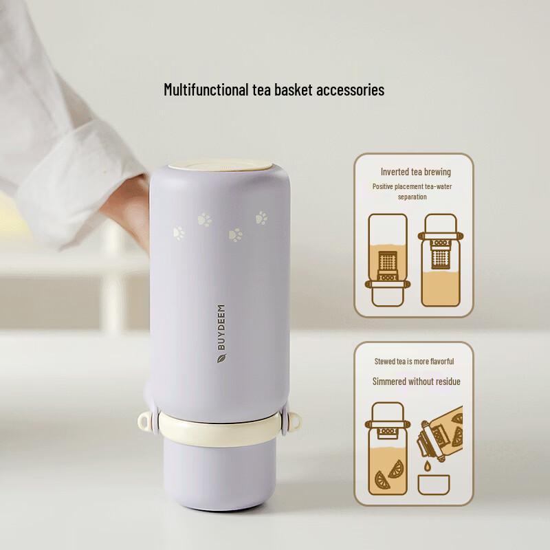 Buydeem 1000ml Insulated Tea Infuser Bottle